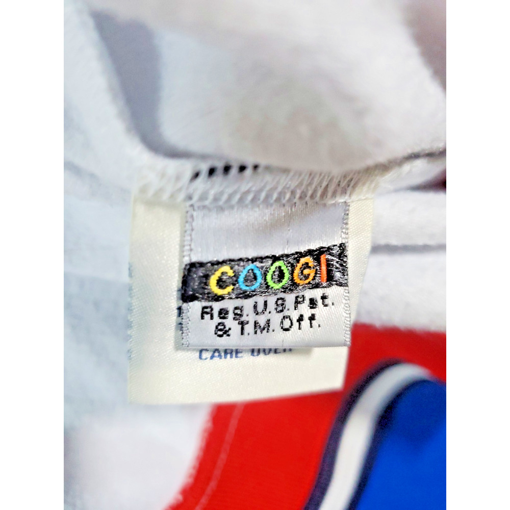 Vintage COOGI Track Jacket Mens Size 5XL White Union Jack British Flag Y2K - Picture 6 of 16